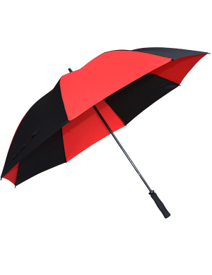 Fiberglass Golf Umbrella - Red/Black